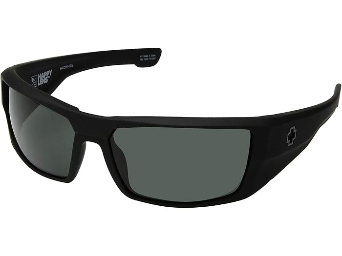 (取寄) スパイ ダーク Spy Optic Dirk Soft Matte Black/HD Plus Gray Green