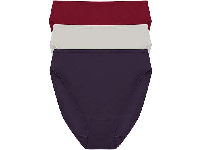 (取寄) ナトリ レディース ブリス ベア コットン ハイ カット ブリーフ 3-パック Natori women Bliss B..