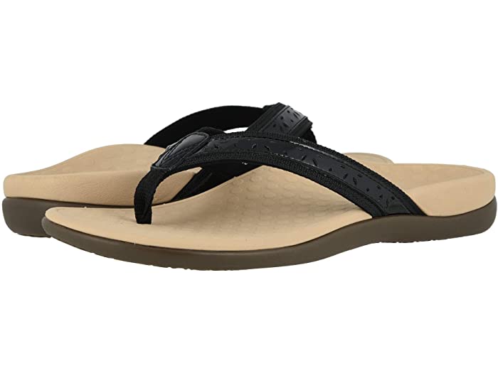 (取寄) バイオニック レディース カサンドラ VIONIC women VIONIC Casandra Black Leatherのサムネイル