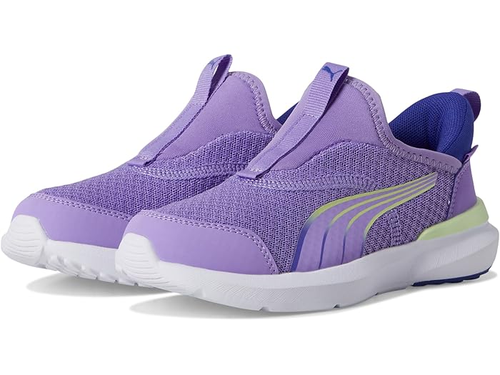 (取寄) プーマ キッズ キッズ クルツ キッド) PUMA Kids kids Kruz Sliptech(Little Kid) Lavender Alert-Lapis Lazuli