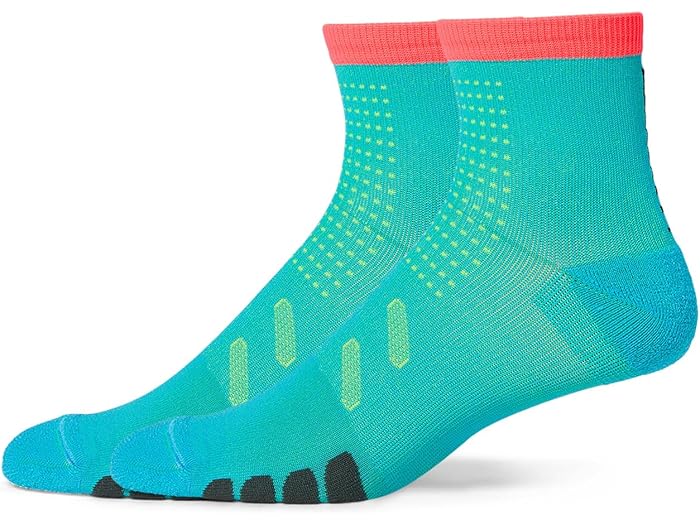 (取寄) ユーロソックス バイク クオーター コンプレッション 2-パック Eurosock Bike Quarter Compression 2-Pack Teal