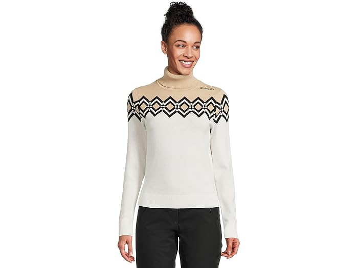 (取寄) スパイダー レディース ステラ スキー セーター Spyder women Stellar Ski Sweater White