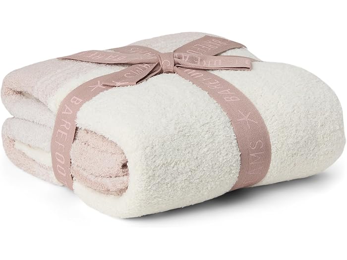 (取寄) ベアフットドリームス キッズ コージシック コスタ ブロック ストローラー ブランケット Barefoot Dreams Kids CozyChic Costa Block Stroller Blanket Chai Multi