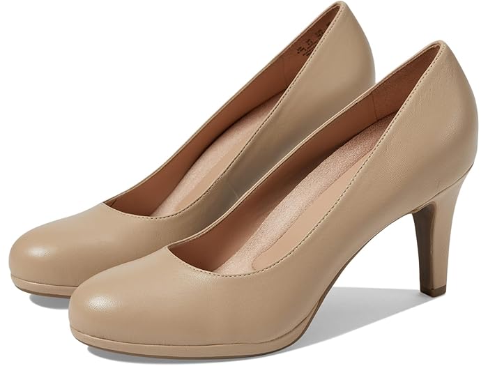 (取寄) ナチュラライザー レディース ミッシェル Naturalizer women Michelle Tender Taupe Leather