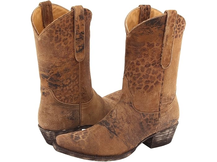 (取寄) オールド グリンゴ レディース レオパルティード 10 Old Gringo women Leopartido 10" Ocre Viejo