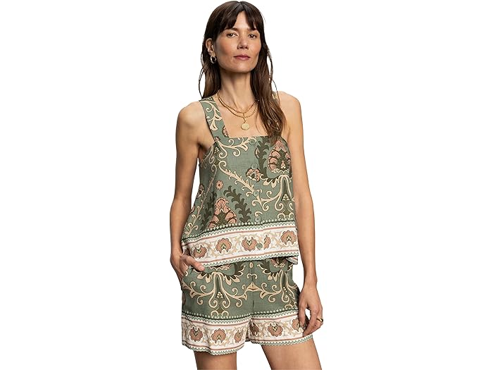 (取寄) サンクチュアリ レディース ボタン バック カミ Sanctuary women Button Back Cami Mezzo Sage