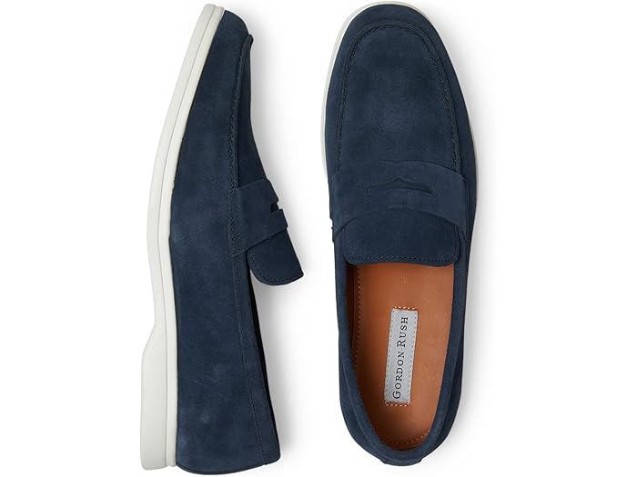 (取寄) ゴードン ラッシュ メンズ パークサイド Gordon Rush men Parkside Navy Suede