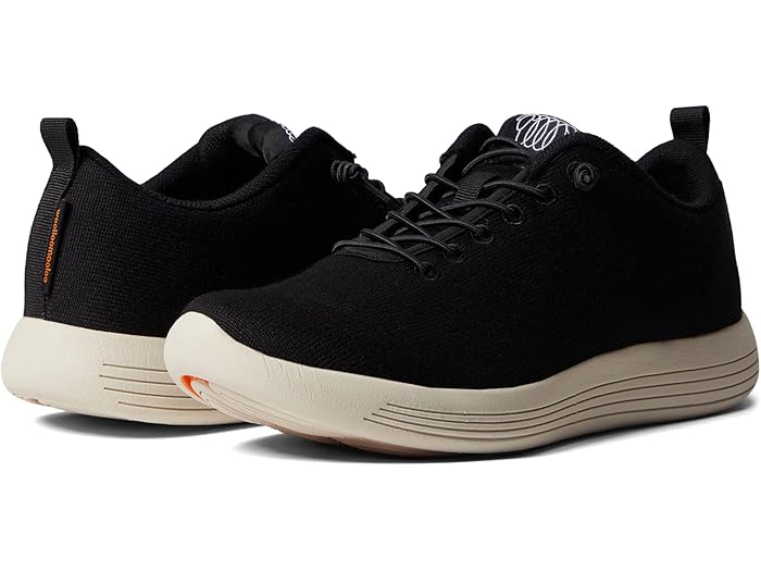 (取寄) ウールルームールー チェビオット メリノ ウール スニーカー Woolloomooloo Cheviot Merino Wool Sneaker Black