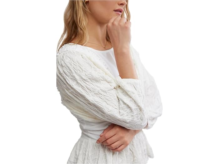 (取寄) フリーピープル レディース オリーヴァ トップ Free People women Oliva Top Optic White