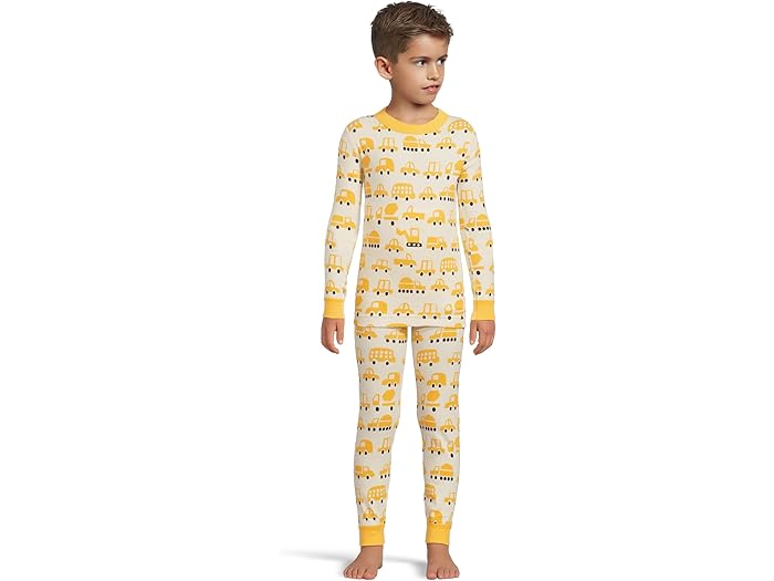 (取寄) ボーイズ ロング ジョン パジャマ セット (インファント/トドラー/リトル キッド/ビッグ キッド) Hanna Andersson boys Long John Pajama Set (Infant/Toddler/Little Kid/Big Kid) Rush Hour