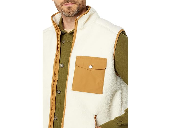 (取寄) フェールラーベン メンズ ヴァーダッグ パイル フリース ベスト Fjllrven men Fjallraven Vardag Pile Fleece Vest Chalk White/Buckwheat Brown