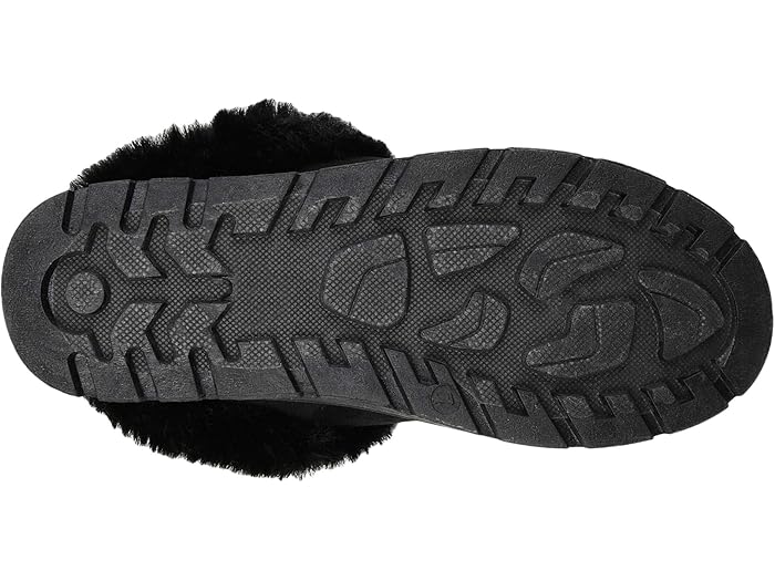 (取寄) ジュルネ コレクション レディース フォー ファー トリム ウィスプ スリッパ Journee Collection women Faux Fur Trim Whisp Slipper Black