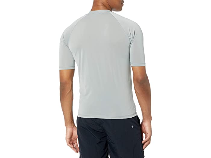 (取寄) カヌ サーフ ボーイズ メンズ フィジー Upf 50+ ショート スリーブ サン プロテクティブ ラッシュガード スイム シャツ Kanu Surf boys Mens Fiji UPF 50+ Short Sleeve Sun Protective Rashguard Swim Shirt Seaside Grey