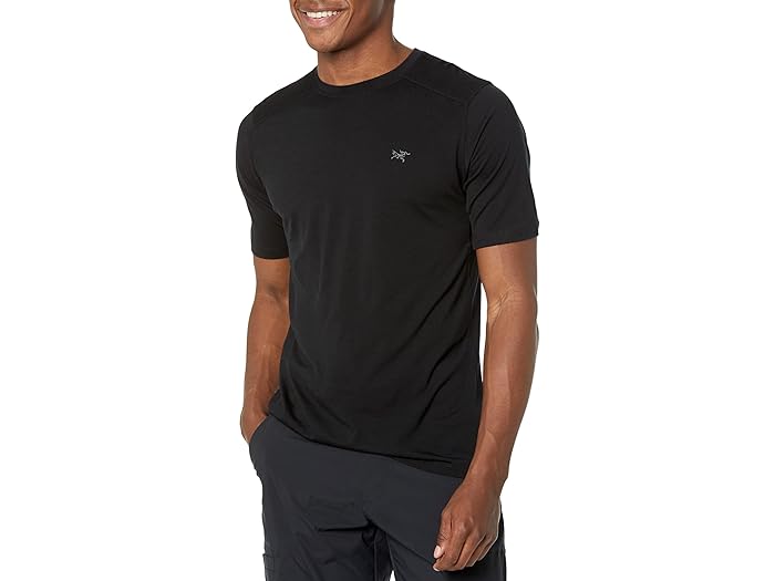 (取寄) アークテリクス メンズ イオニア メリノ ウール Ss Arc'teryx men Ionia Merino Wool SS Black