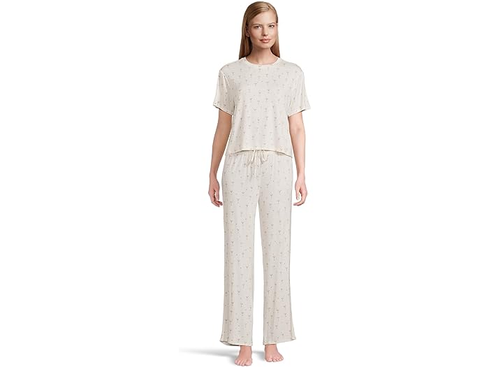 (���) ��ǥ����� ������ ����ꥫ�� Pj ���å� HONEYDEW women All American PJ Set Ivory Martinis