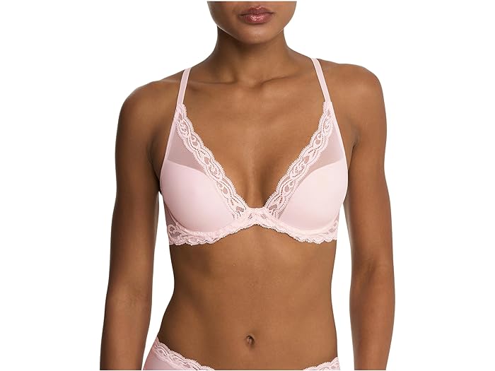 (取寄) ナトリ レディース フェザーズ コンツアー バンジ Natori women Feathers Contour Plunge Pink Sky