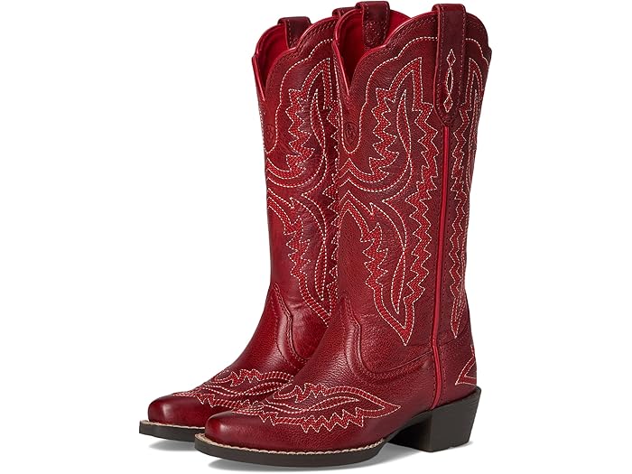 (取寄) アリアット キッズ キッズ カサノバ D トゥ ウェスタン ブーツ (トドラー/リトル キッド/ビッグ キッド) Ariat Kids kids Casanova D Toe Western Boots (Toddler/Little Kid/Big Kid) Chili Red