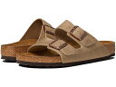 取寄 ビルケンシュトック アリゾナ ソフト フットベッド - レザー ユニセックス Birkenstock Birkenstock Arizona Soft Footbed - Leather Unisex Tobacco