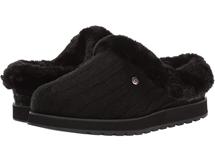 (取寄) ボブス スケッチャーズ レディース キープセイクス - アイス エンジェル BOBS from SKECHERS women Keepsakes - Ice Angel Black/Black