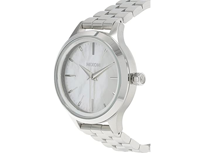 られた 取寄 Nixon Women Optimist Silver Mother Of Pearl スウィートラグ ニクソン レディース
