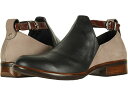 (取寄) ナオト レディース カムシン Naot women Kamsin Jet Black Leather/Stone Nubuck/Luggage Bro...