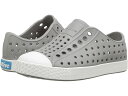 () lCeBuV[Y LbY WFt@[\ (gh[/g LbY) Native Shoes Kids kids Native Shoes Kids Jefferson (Toddler/Little Kid) Pigeon Grey/Shell White