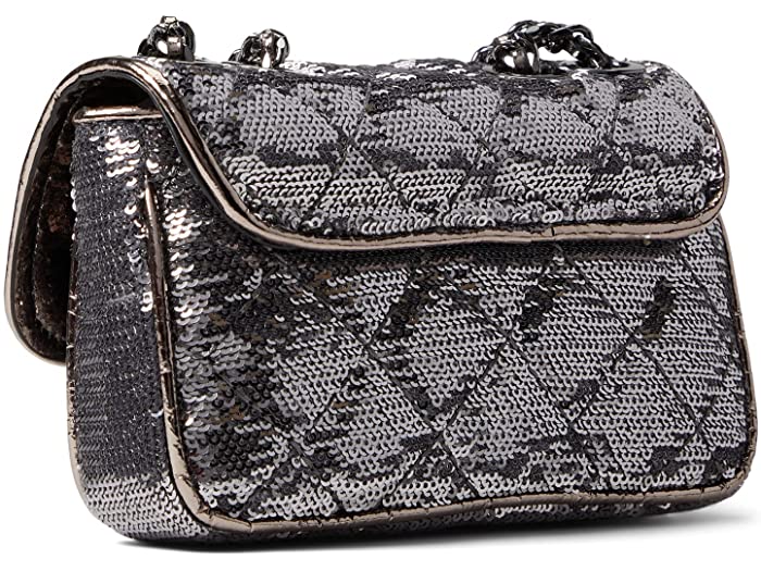 (取寄) ゲス レディース セシリー ミクロ ミニ GUESS women Cessily Micro Mini Pewter