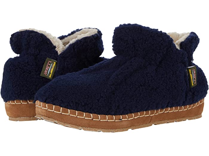 (取寄) エルエルビーン レディース コージー スリッパ ブーティ パイル フリース L.L.Bean women L.L.Bean Cozy Slipper Bootie Pile Fleece Bright Navy