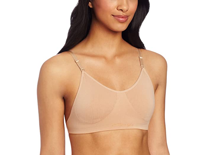 (取寄) カペジオ レディース ウィメンズ シームレス クリア バック ブラ トランジション ストラップ Capezio women Womens Seamless Clear Back Bra With Transition Straps Nude