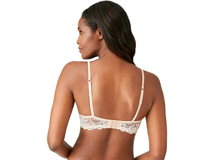 (取寄) ワコール レディース ピティート エンブレース レース プッシュ-アップ ブラ 75891 Wacoal women Petite Embrace Lace Push-Up Bra 75891 Natural Nude/Ivory