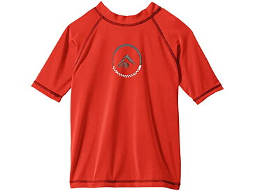 (取寄) カヌ サーフ ボーイズ Upf 50+ サン プロテクティブ ラッシュガード スイム シャツ (リトル キッズ/ビッグ キッズ) Kanu Surf boys UPF 50+ Sun Protective Rashguard Swim Shirt (Little Kids/Big Kids) Haywire Red
