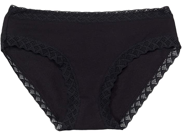 () ig fB[X uX Rbg K[ u[t 3-pbN Natori women Natori Bliss Cotton Girl Brief 3-Pack Black/Black/Black