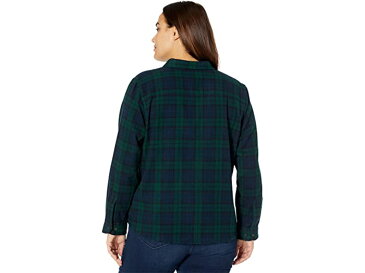 (取寄) エルエルビーン レディース ピティート スコッチ プレイド シャツ L.L.Bean women Petite Scotch Plaid Shirt Black Watch