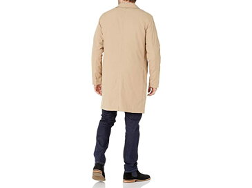 (取寄) コールハーン メンズ メンズ ウォーター レジスタント レイン コート ウィズ リムーバブル ライナー Cole Haan men Mens Water Resistant Rain Coat with Removable Liner Tan