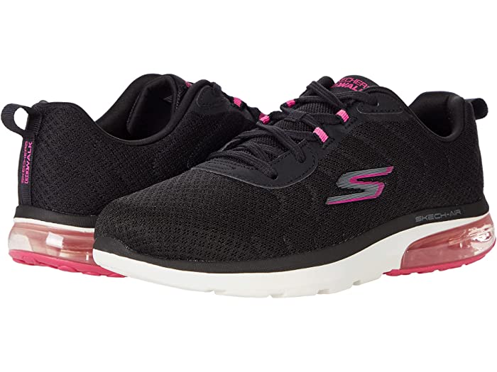 (取寄) スケッチャーズ パフォーマンス レディース ゴー ウォーク エア 2.0 - ダイナミック バーチュー SKECHERS Performance women Go Walk Air 2.0 - Dynamic Virtue Black/Hot Pink