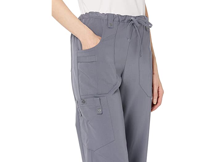 (取寄) ディッキーズ レディース ウィメンズ エクストリーム ストレッチ ミッド ライズ ドローストリング カーゴ パンツ Dickies women Womens Xtreme Stretch Mid Rise Drawstring Cargo Pant Light Pewter