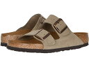 (取寄) ビルケンシュトック アリゾナ - スエード (ユニセックス) Birkenstock Arizona - Suede (Unisex) Taupe Suede
