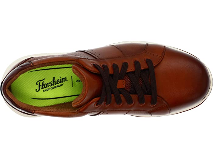 (取寄) フローシャイム キッズ ボーイズ グレート レイクス レース To トゥ ジュニア (トドラー/リトル キッズ/ビック キッズ) Florsheim Kids boys Great Lakes Lace To Toe Sneaker, Jr. (Toddler/Little Kid/Big Kid) Cognac