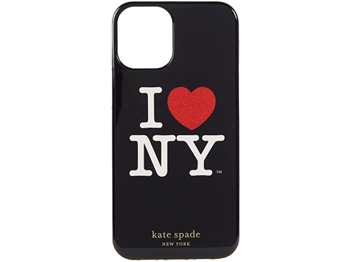 (取寄) ケイトスペード アイ ハート NY フォン ケース フォー アイフォン 12 ミニ Kate Spade New York I Heart NY Phone Case for iPhone 12 Mini Black Multi