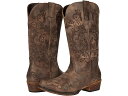 (取寄) ローパー レディース トール スタッフ Roper women Tall Stuff Brown Faux Leather