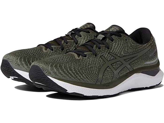 (取寄) アシックス メンズ ゲル-キュムラス 24 ASICS men GEL-Cumulus 24 Olive Canvas/Black