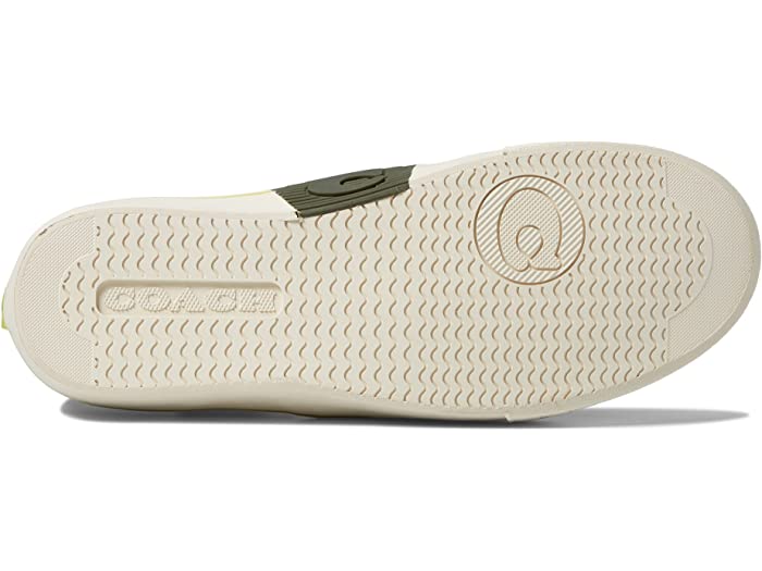 (取寄) コーチ メンズ プリンテッド ペブル スリップ-オン スケート COACH men Printed Pebble Slip-On Skate Army Green