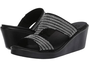 (取寄) スケッチャーズ レディース ランブル オン - ブリング ギャル SKECHERS women Rumble On - Bling Gal Black/Silver