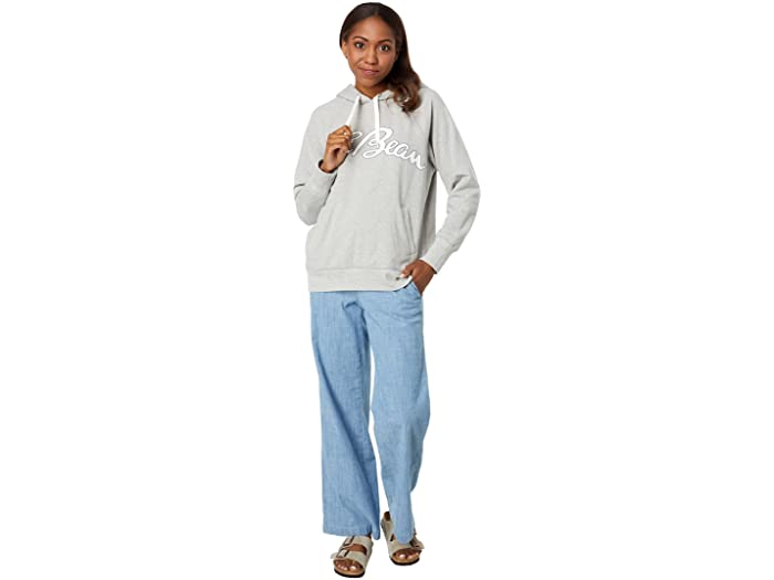 (取寄)エルエルビーンスウェッツフーディロゴL.L.Bean24/7SweatsHoodieLogoLightGrayHeather/ScriptLogo