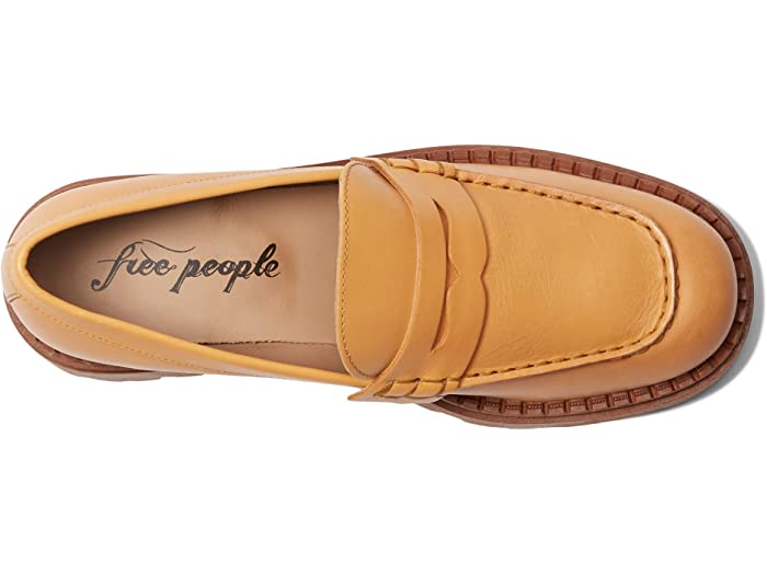 (取寄)フリーピープルラグソールローファーFreePeopleLyraLugSoleLoaferSaffron