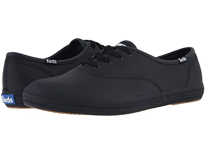 (取寄) ケッズ レディース チャンピオン-レザー シーブイオー Keds women Champion-Leather CVO Black ..