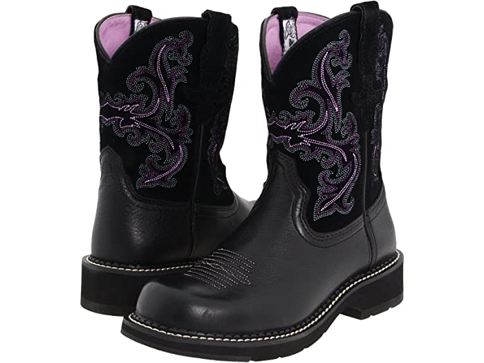 (取寄) アリアット レディース ファットベビー シーラ Ariat women Fatbaby Sheila Black Deertan/Black