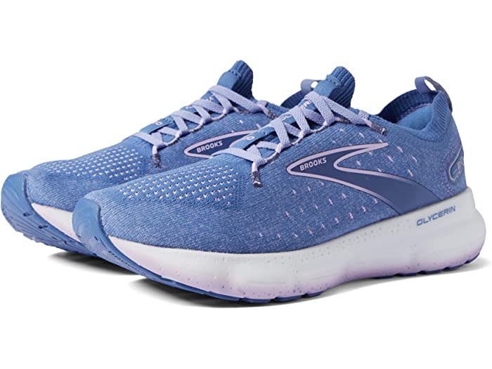 (取寄) ブルックス レディース グリセリン ステルスフィット 20 Brooks women Glycerin StealthFit 20 Blue/Pastel Lilac/White