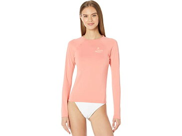 (取寄) ビラボン レディース ソル ロング スリーブ ラッシュガード Billabong women Sol Searcher Long Sleeve Rashguard Lifes A Peach