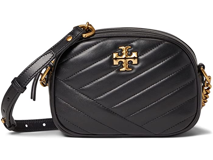 (取寄) トリーバーチ キラ シェブロン スモール カメラ バッグ Tory Burch Kira Chevron Small Camera Bag Black